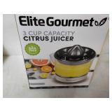 Elite Gourmet 3 cup Capacity Citrus...