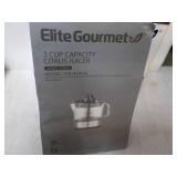 Elite Gourmet 3 cup Capacity Citrus...