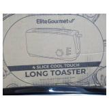 Elite Gourmet 4 Slice Cool Touch Lo...