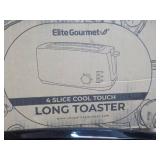 Elite Gourmet 4 Slice Cool Touch Lo...