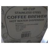 Elite Gourmet 40 Cup Stainless Stee...