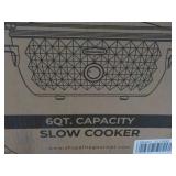 Elite Gourmet 6 qt Capacity Slow Co...