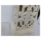 Valerie Ceramic Lantern with Flicke...