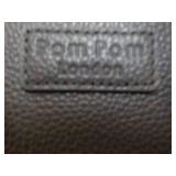 Pom Pom London Leather Overnight Gr...