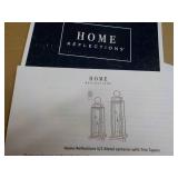 Home Reflections set of 2 Metal Lan...