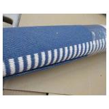 Room Essentials Blue/cream striped ...