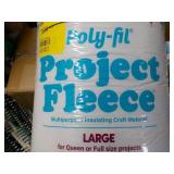 3 yards Poly-Fil Project Fleece...