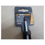 Gear WrenchT-20 x 4" Torx Screwdriv...