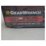 Gear Wrench 10 pc SAE Stubby Fixed ...