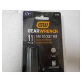 Gear Wrench 11 pc SAE Socket Set...