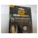 Gear Wrench 14 pc Metric Deep Socke...