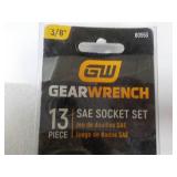 Gear Wrench 13 pc SAE Socket Set...