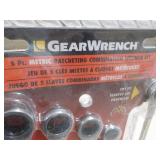 Gear Wrench 5 pc Metric Ratcheting ...