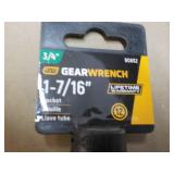 Gear Wrench 3/4" x  1 7/16" Socket...