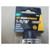 Gear Wrench 3/4" x  1 11/16" Socket...