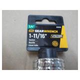 Gear Wrench 3/4" x  1 11/16" Socket...
