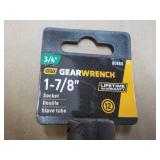 Gear Wrench 3/4" x 1 7/8" Socket...