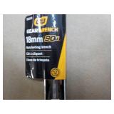 Gear Wrench 18mm Ratcheting Wrench...