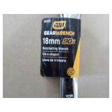 Gear Wrench 18mm Ratcheting Wrench...