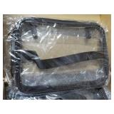 18 Security 7 x 9" Clear Purses...