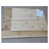 2 pc Crofton Bamboo Cutting Boards ...