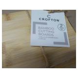 2 pc Crofton Bamboo Cutting Boards ...