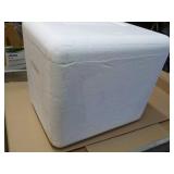 Styrofoam Cooler 17 x 14 x 15"...