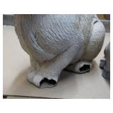 Bunny and Pig Outdoor Décor with s...