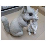 Squirrel and Bunny Outdoor Décor ...