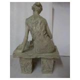 Lady with Child on Bench Décor 14 ...