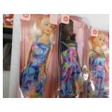 4 Posable Dolls...
