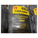 36 pair size Large Firm Grip Work G...