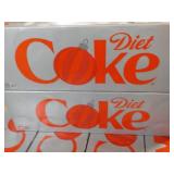 2 Diet Coke 12 packs...