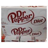 2 Diet Dr Pepper 12 packs...
