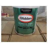 10 qts Glidden paint your choice of...