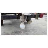 Johnson Sea-Horse 35 Outboard Motor on Spartan Trailer with Open Runabout Boat