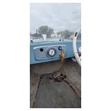 Johnson Sea-Horse 35 Outboard Motor on Spartan Trailer with Open Runabout Boat