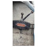 Johnson Sea-Horse 35 Outboard Motor on Spartan Trailer with Open Runabout Boat
