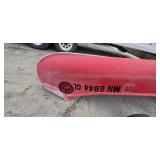 Golden Hawk Canoe - Red Hull with Grey Interior