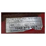 Toro Mfg Co Minneapolis USA Vintage Gas-Powered Reel Mower
