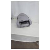 Warrior Gray Leather Boat Seat