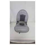 Warrior Gray Leather Boat Seat