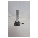 Springfield Adjustable Sign Post with Swivel Plate and Floor Base