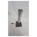 Springfield Adjustable Sign Post with Swivel Plate and Floor Base