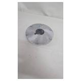 Springfield Cast Aluminum Hub Plate with Sunburst Radial Fins and 6-Bolt Pattern