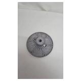 Springfield Cast Aluminum Hub Plate with Sunburst Radial Fins and 6-Bolt Pattern