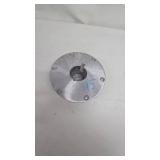 Springfield Cast Aluminum Hub Plate with Sunburst Radial Fins and 6-Bolt Pattern