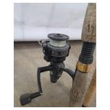 Set of 4 mixed lot fishing rods