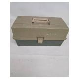 Plano Tackle Box with Mixed Fishing Lures & Spinners