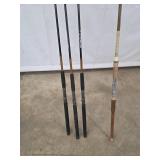 Shakespeare Fishing Rods  - Spinning Rods with Cork Handles
